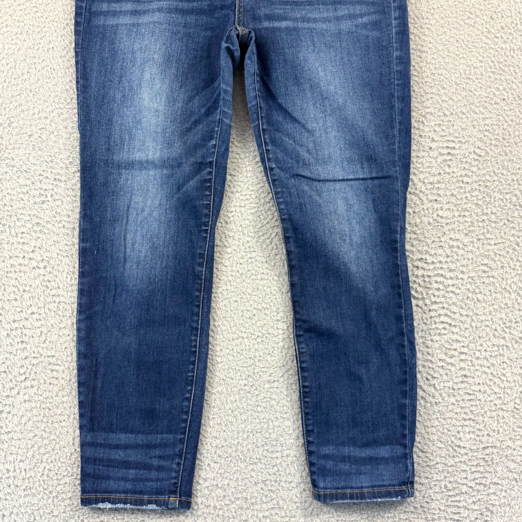 Denime Judy Blue Jeans Women’s 31 Relaxed Fit Dark Wash Stretch Skinny Denim 31x28 Vintage No City Preppy 5-Pocket Womens Jeans Size 24" / US 00 / IT 34 - 3 Thumbnail
