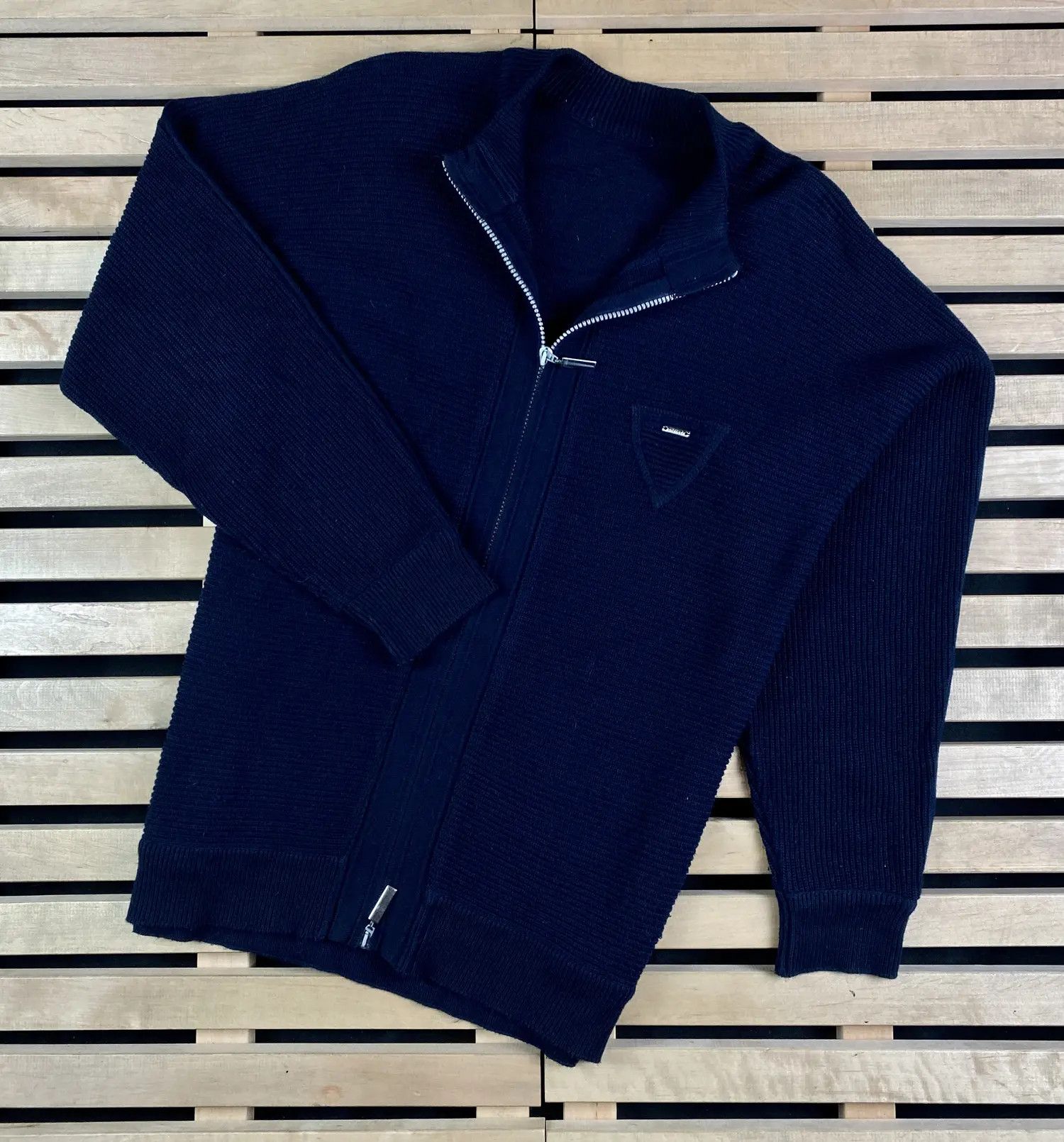 Carlo Colucci Mens Carlo Colucci Vintage Zip Jumper Size 48 Size US M / EU 48-50 / 2 - 1 Thumbnail