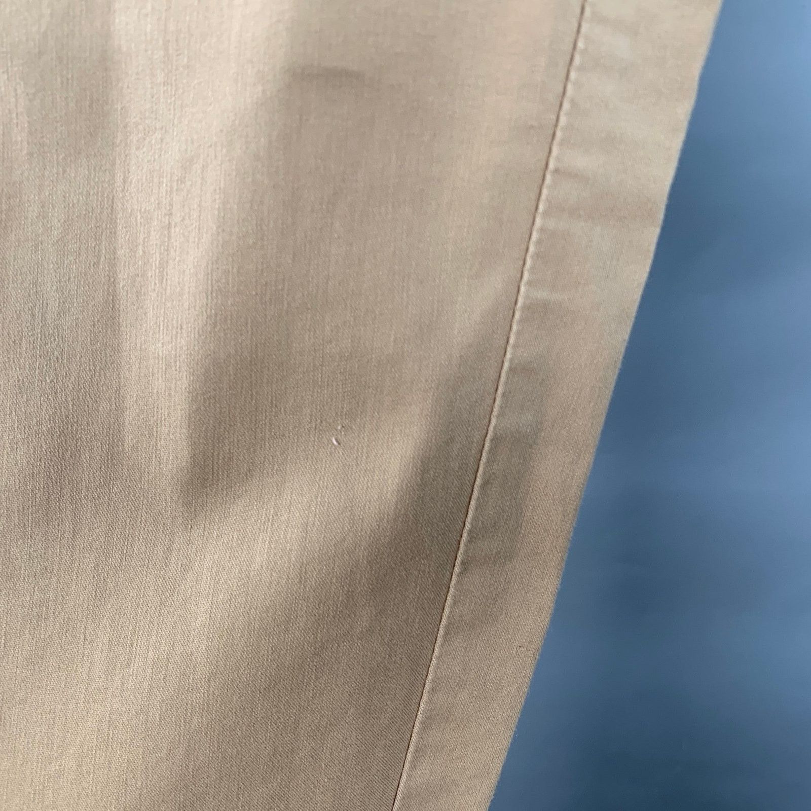 JW Anderson JW ANDERSON Tan Cotton Tapered Flat Front Zip Fly Casual Size US 40 / EU 56 - 6 Thumbnail