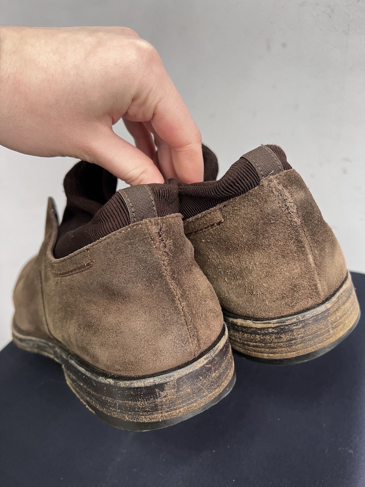 Paciotti Paciotti Brown Guidi style boots suede Leather 90s Size US 8.5 / EU 41-42 - 8 Thumbnail
