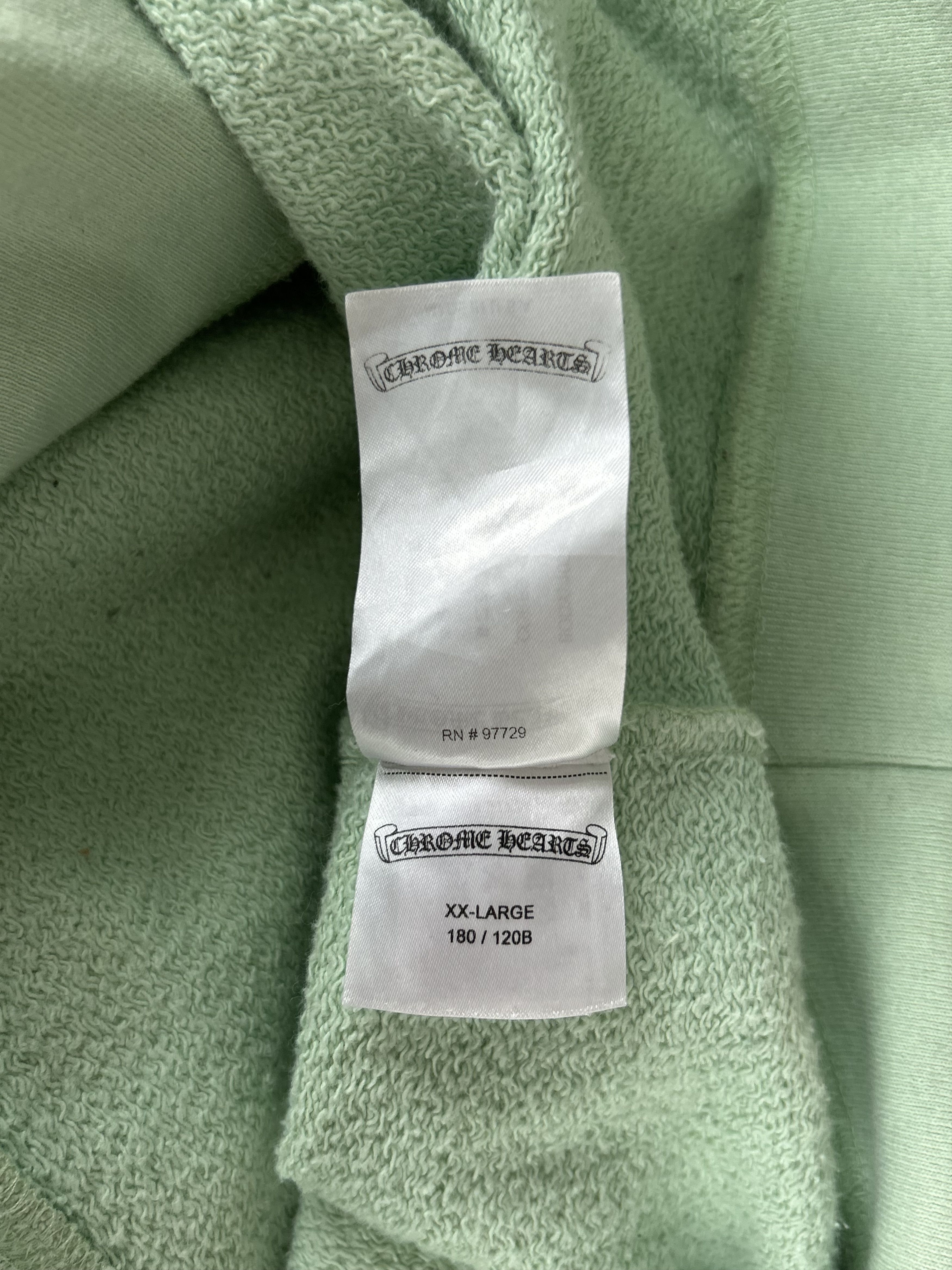 Chrome Hearts Chrome Hearts Matty Boy Mint Green Lust Hoodie Size US XXL / EU 58 / 5 - 5 Thumbnail