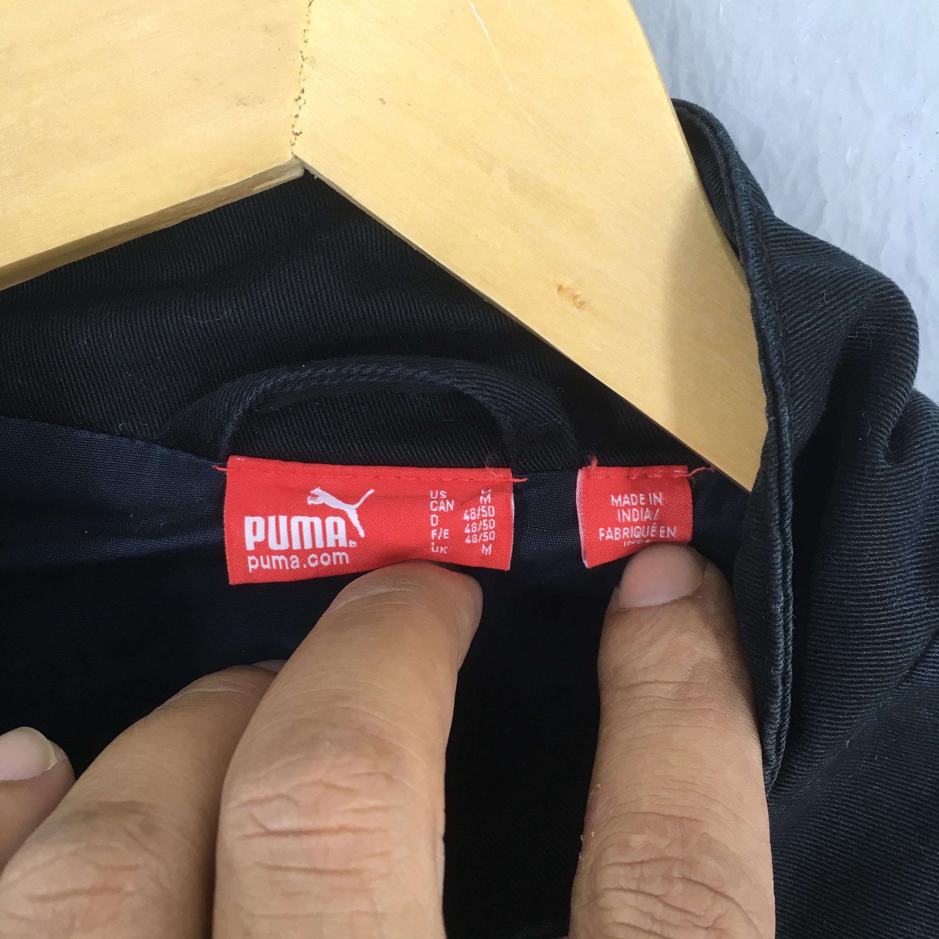 Puma Puma Stp Dodge The Racers Edge Black Cotton Jacket Medium Size US M / EU 48-50 / 2 - 5 Thumbnail