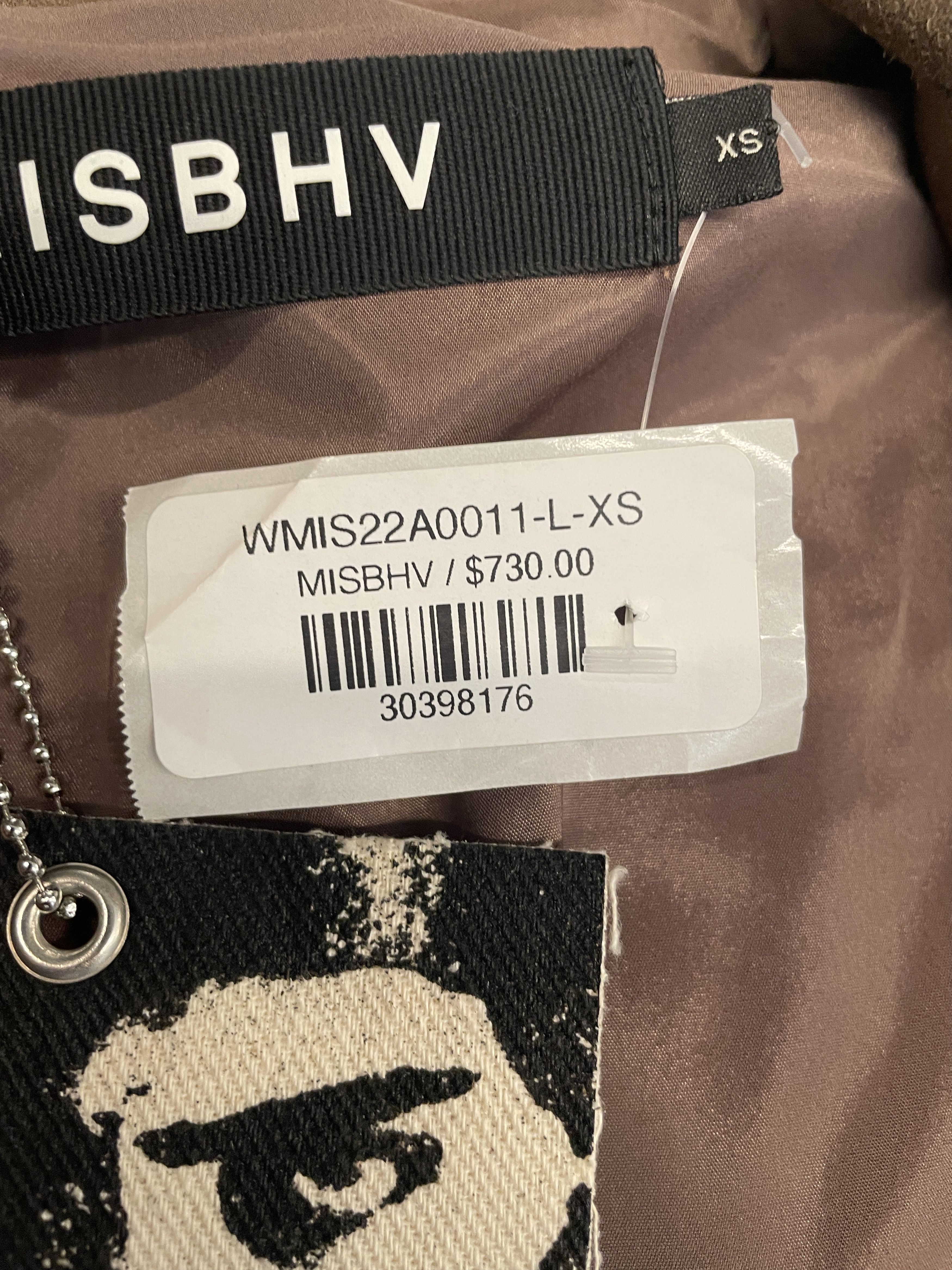 Misbhv $730 MISBHV Vegan Suede Mini Dress Brown Size XS / US 0-2 / IT 36-38 - 6 Thumbnail