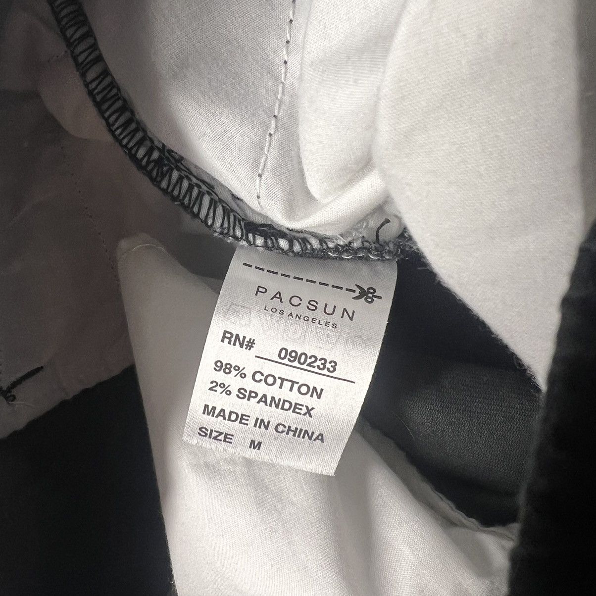 Pacsun Pacsun Pants Black Skinny Stacked Drawstring Ankle Zipper Size US 32 / EU 48 - 7 Thumbnail