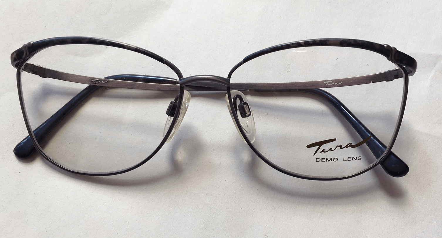 Vintage Vintage 80s TURA Purple Woman Eyeglasses Frame Japan Size ONE SIZE - 2 Thumbnail