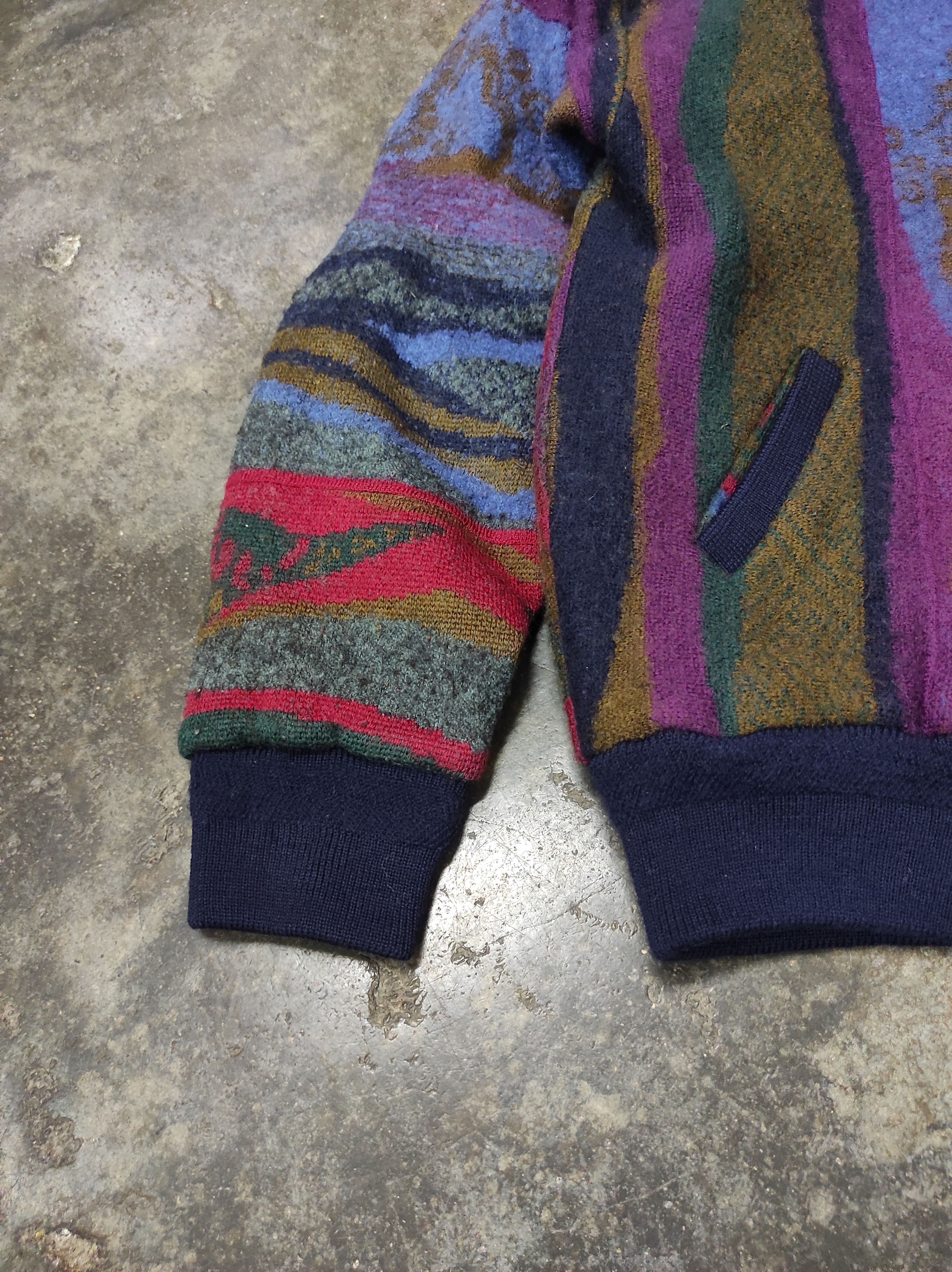 Other MODIGLIANI UOMO COORDWEAR ITALY KNIT JACKET SWEATER Size US L / EU 52-54 / 3 - 6 Thumbnail