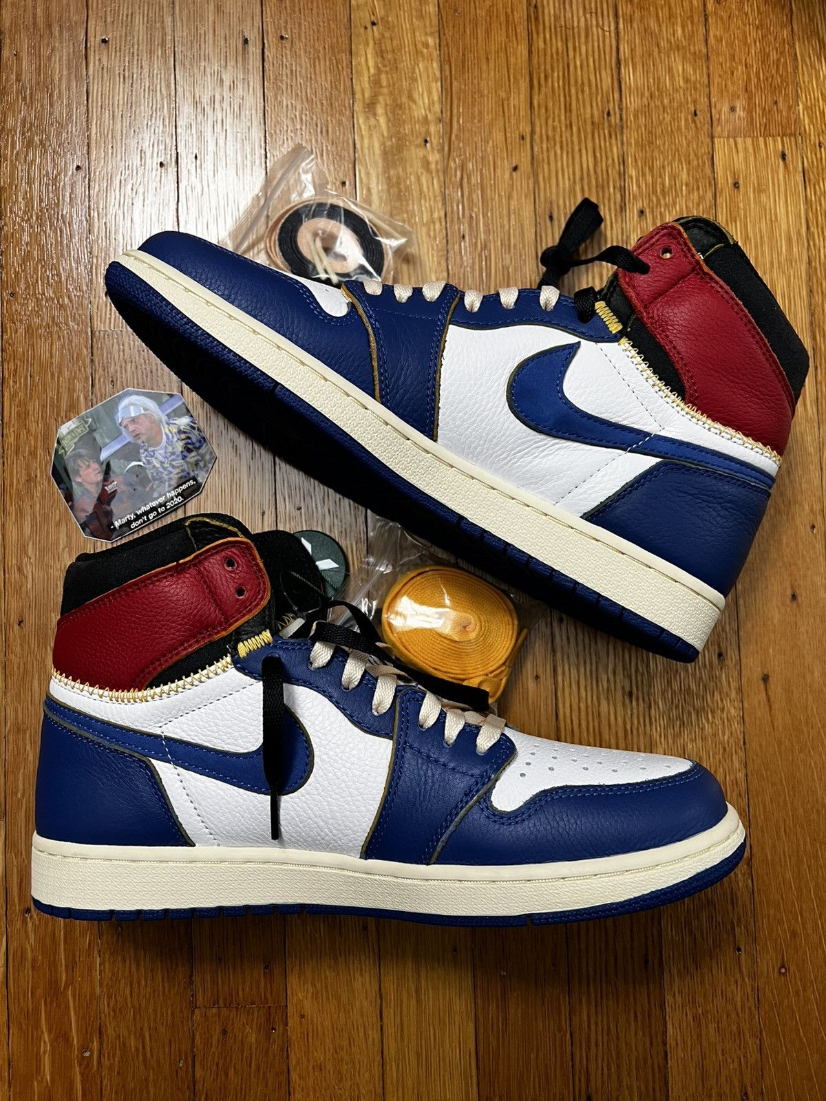 Jordan Brand × Union LA Jordan 1 Retro High Union Los Angeles Storm Blue Size US 9.5 / EU 42-43 - 2 Thumbnail
