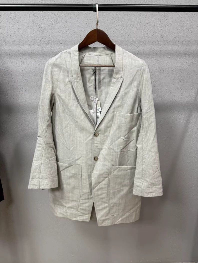 Rick Owens Rick Owens Linen Suit Jacket Size 48 Size US L / EU 52-54 / 3 - 1 Thumbnail