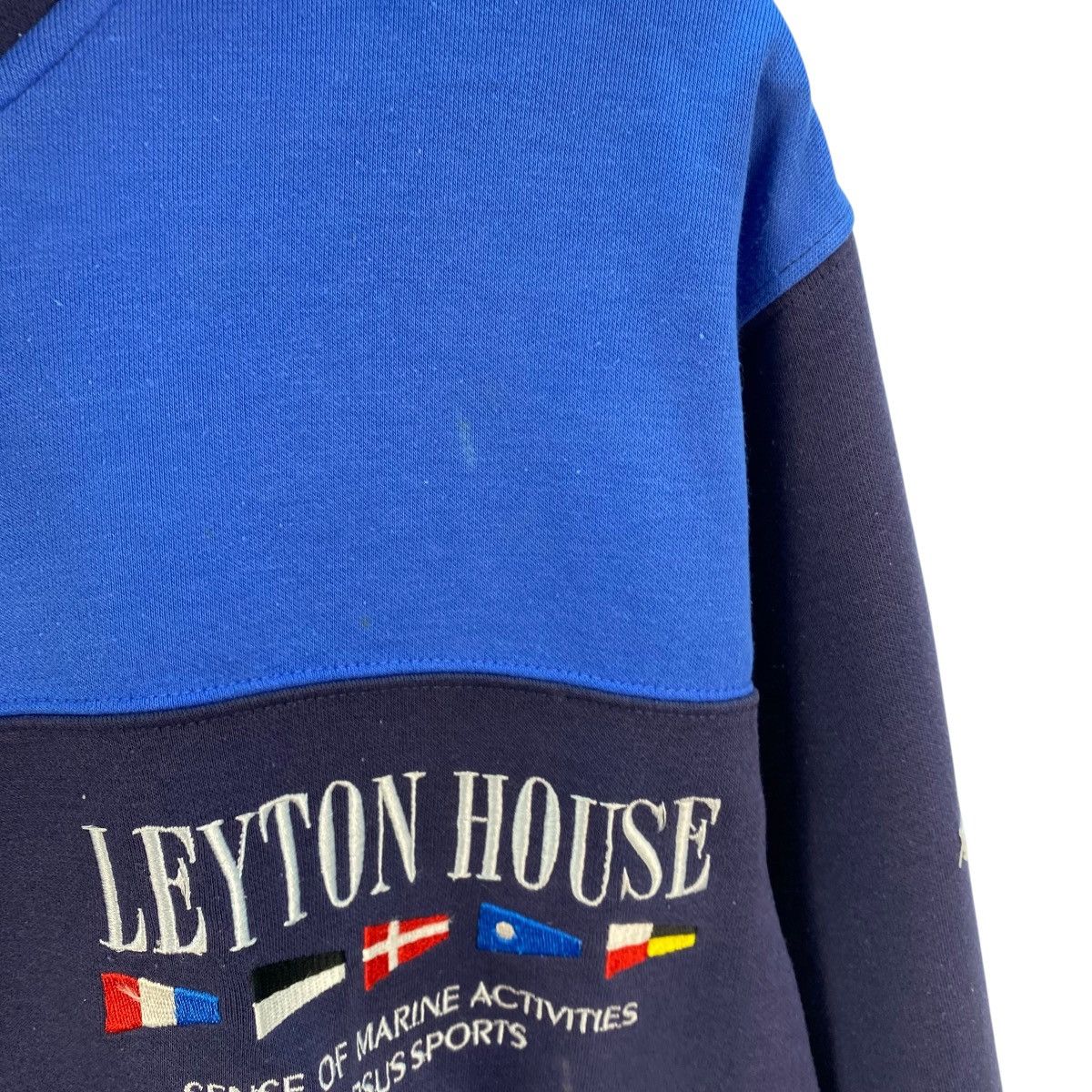 Formula 1 🔥Vintage Leyton House Multicolor Hoodie Pullover Size US M / EU 48-50 / 2 - 9 Thumbnail