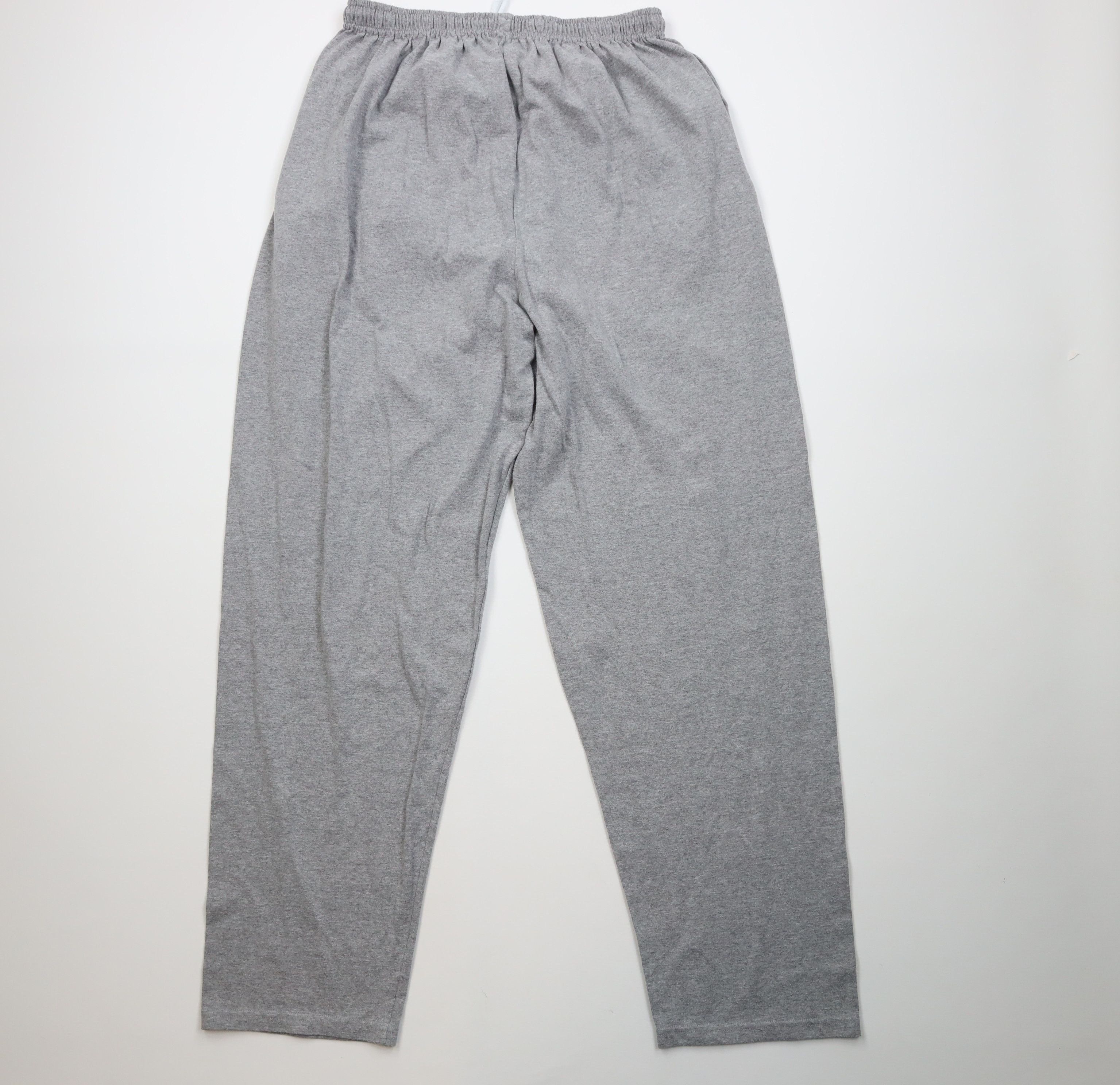 Russell Athletic Vintage Y2K Russell Athletic Wide Leg Sweatpants Gray Size US 38 / EU 54 - 10 Thumbnail