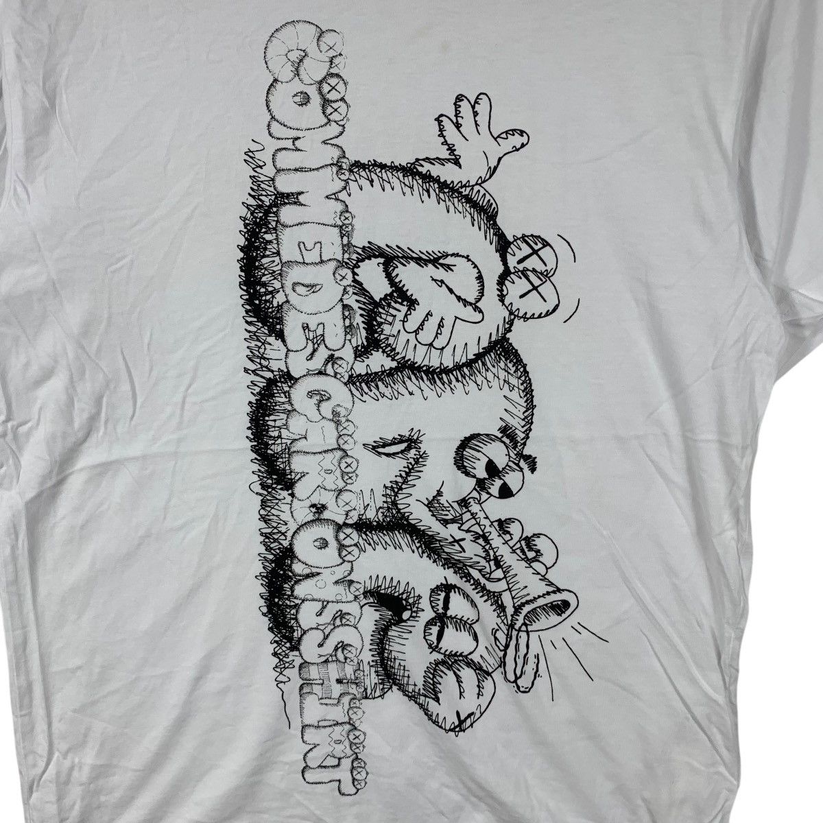 Comme des Garcons COMME DES GARCONS x KAWS Companion Buddy Tee Shirt Top Size US S / EU 44-46 / 1 - 4 Thumbnail