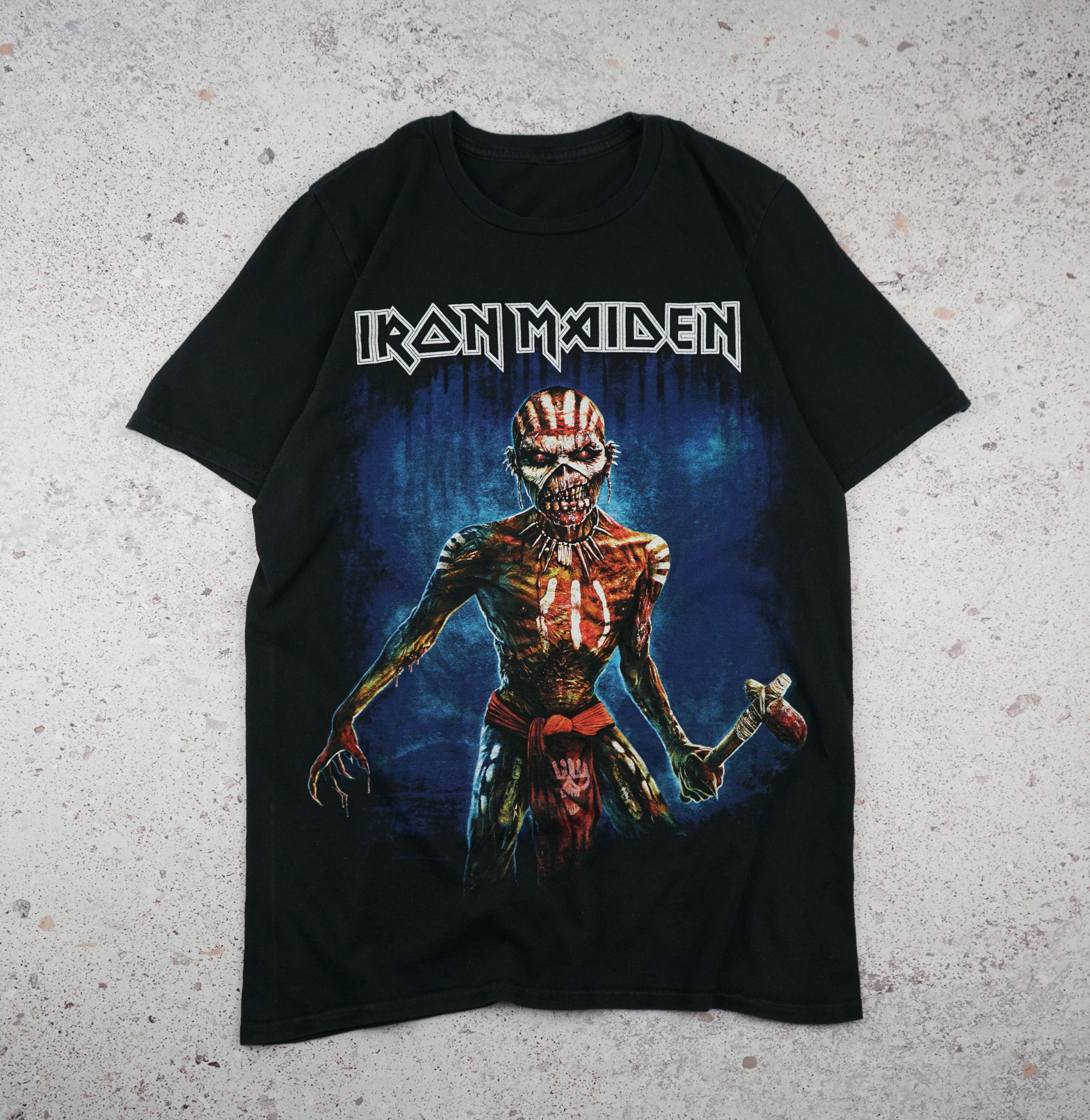 Band Tees × Vintage Vintage 2016 Iron Maiden Tour T-Shirt Size US XS / EU 42 / 0 - 1 Thumbnail