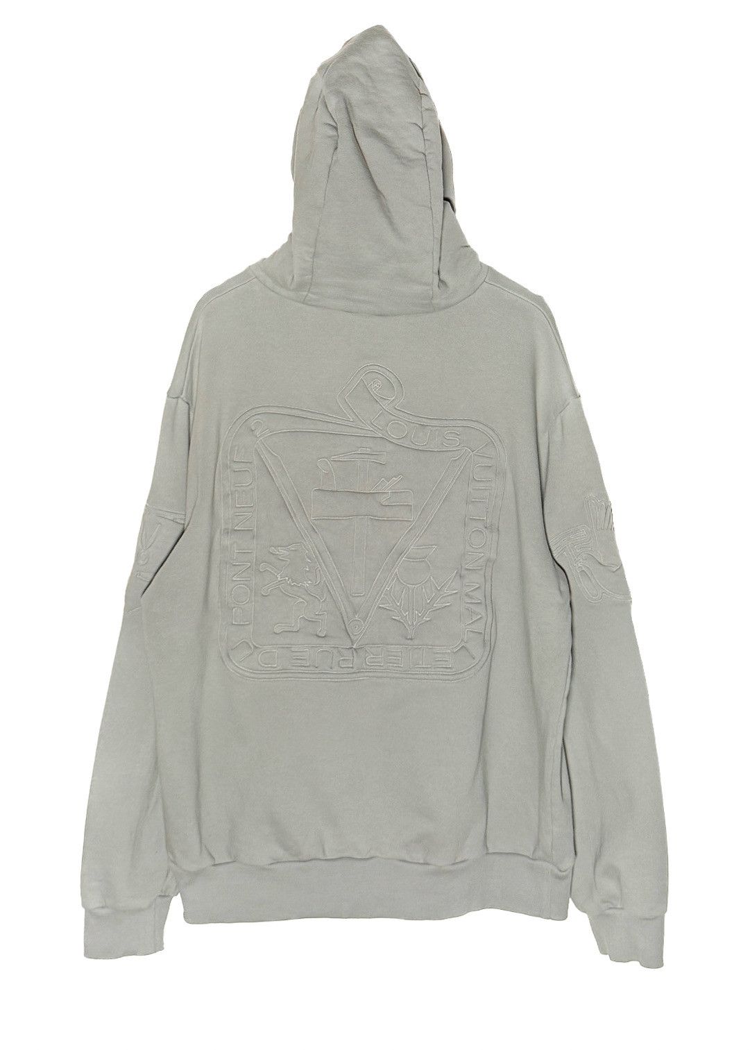 Louis Vuitton Louis Vuitton 2019 3D Padded Monogram Grey Hoodie Size US XL / EU 56 / 4 - 3 Thumbnail
