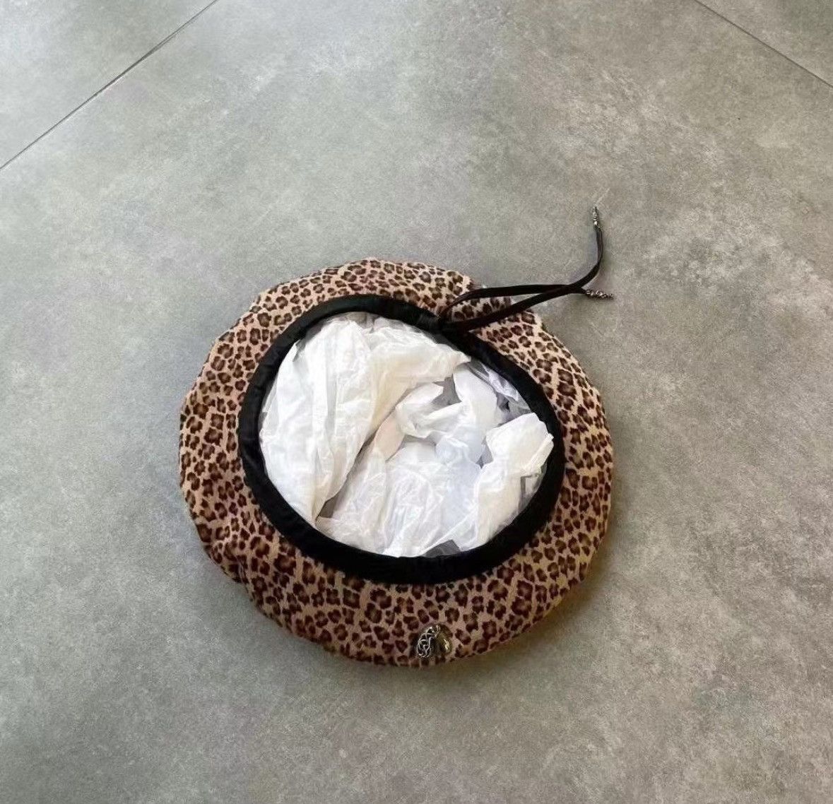 Chrome Hearts Chrome hearts leopard print beret Size ONE SIZE - 3 Thumbnail