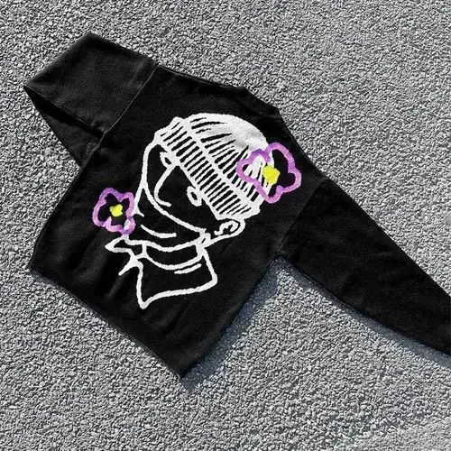 Vintage Sweater Retro Painting Skull Graphic Hip Hop Size US L / EU 52-54 / 3 - 3 Thumbnail
