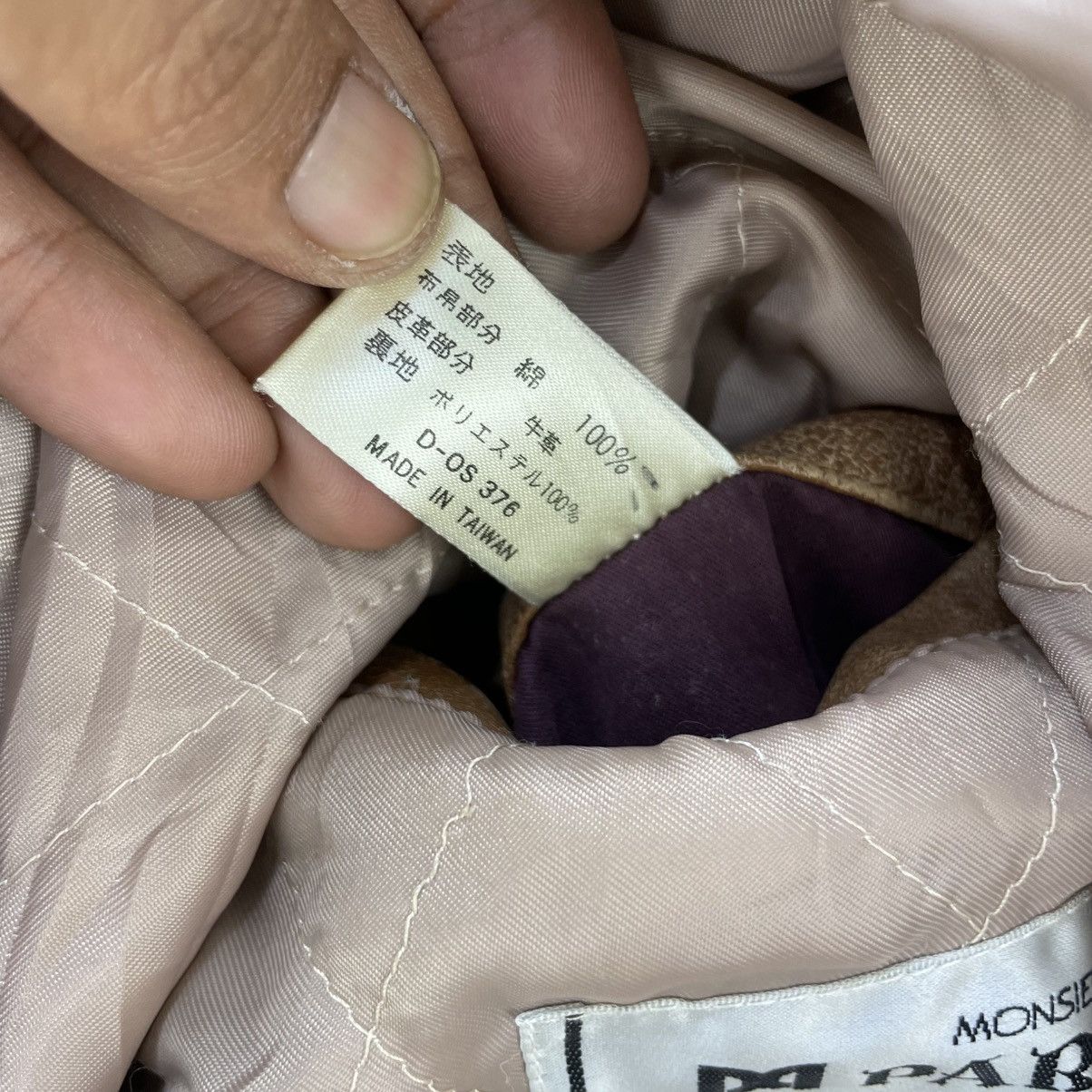 Issey Miyake 💥Vintage Monsieur Paris Corduroy Leather Jacket Size US L / EU 52-54 / 3 - 7 Thumbnail