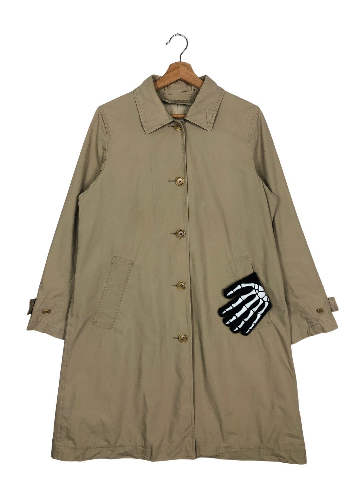 Margaret Howell 🔥VINTAGE MHL BY MARGARET HOWELL LONG FLY COAT Size US M / EU 48-50 / 2 - 1 Thumbnail