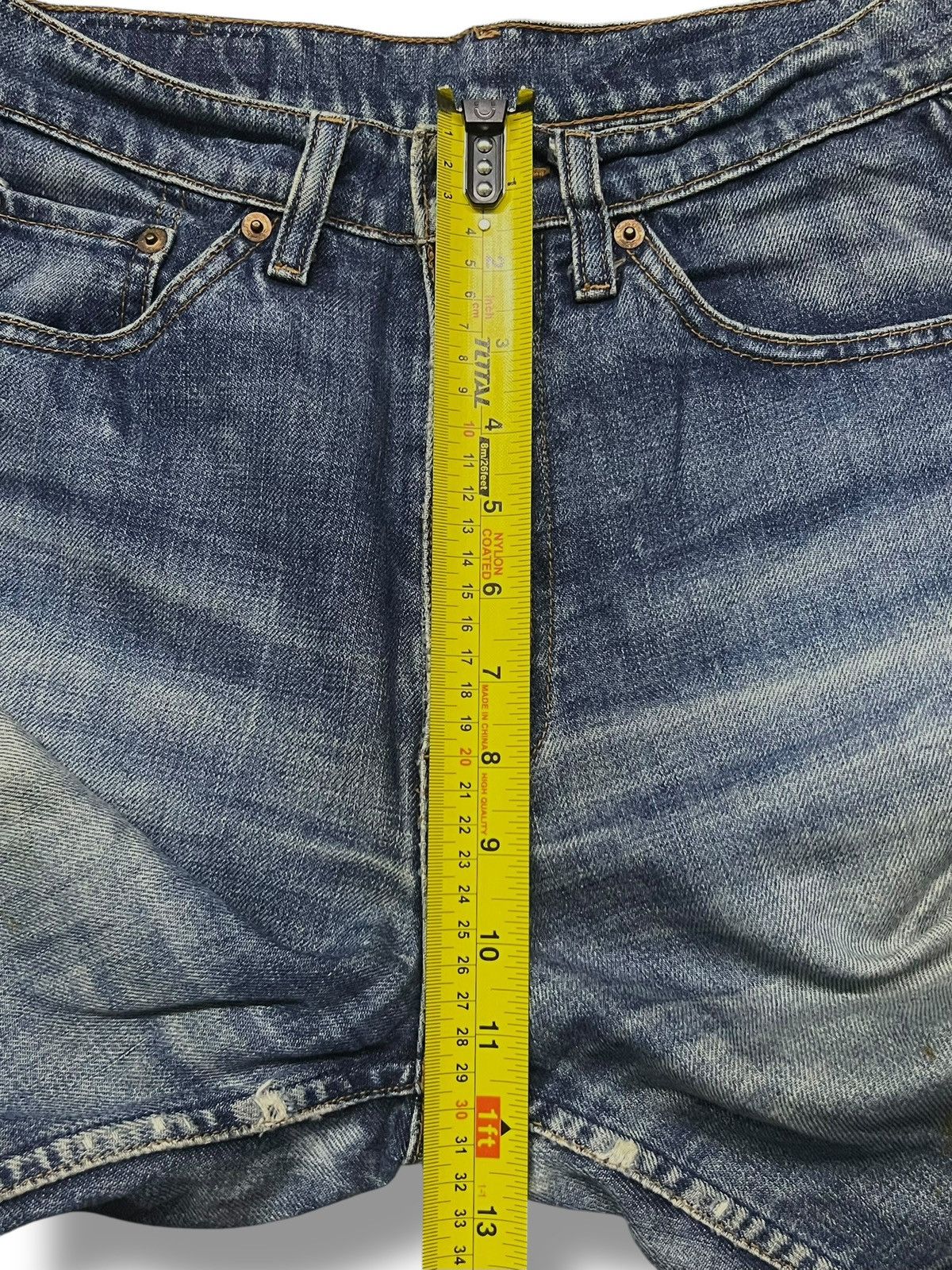 Levi's Vintage 90s Levi’s W519 Japan - Faded Rusty Wash Jeans Size 26" / US 2 / IT 38 - 18 Thumbnail