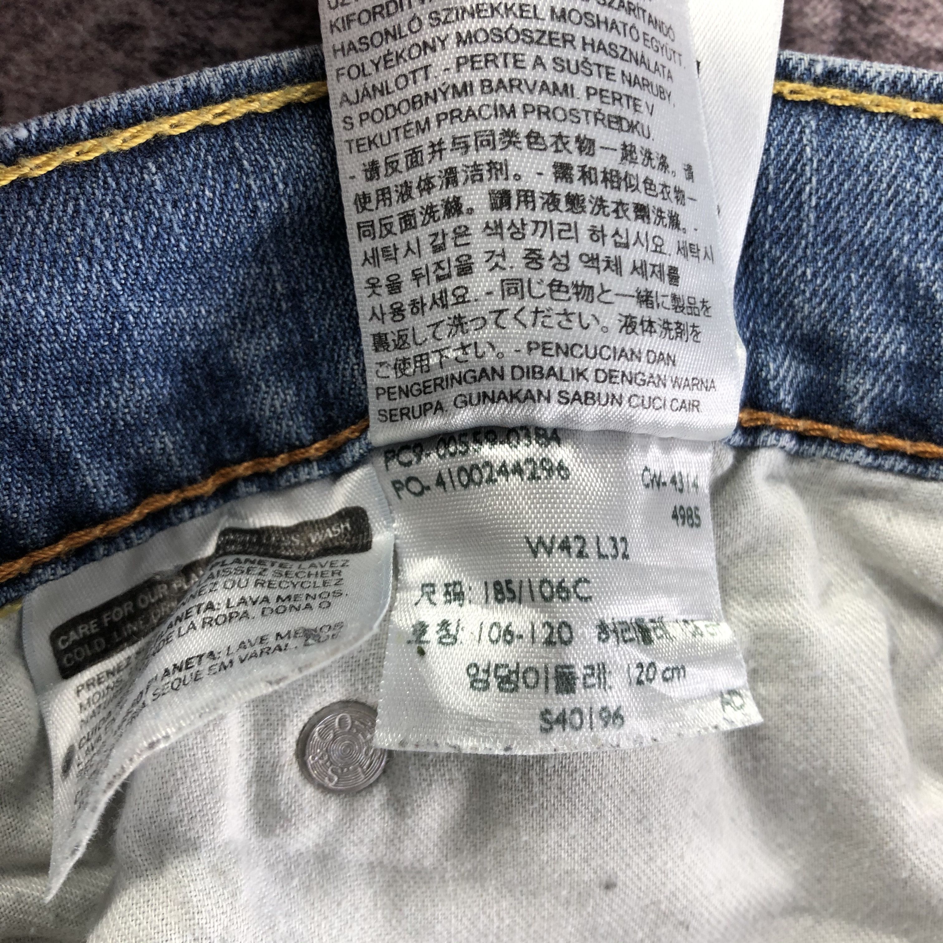 Levi's × Vintage Vintage Blue Wash Levis 559 Jeans-JM3417 Size US 42 / EU 58 - 10 Thumbnail