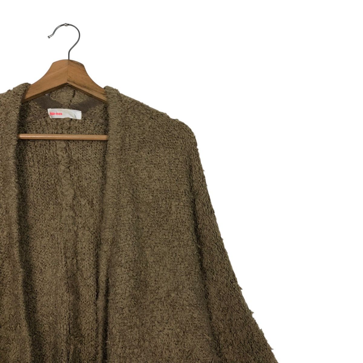 Issey Miyake 🔥OVERSIZED KNIT CARDIGAN JACKET NE-NET ISSEY MIYAKE JAPAN Size M / US 6-8 / IT 42-44 - 8 Thumbnail