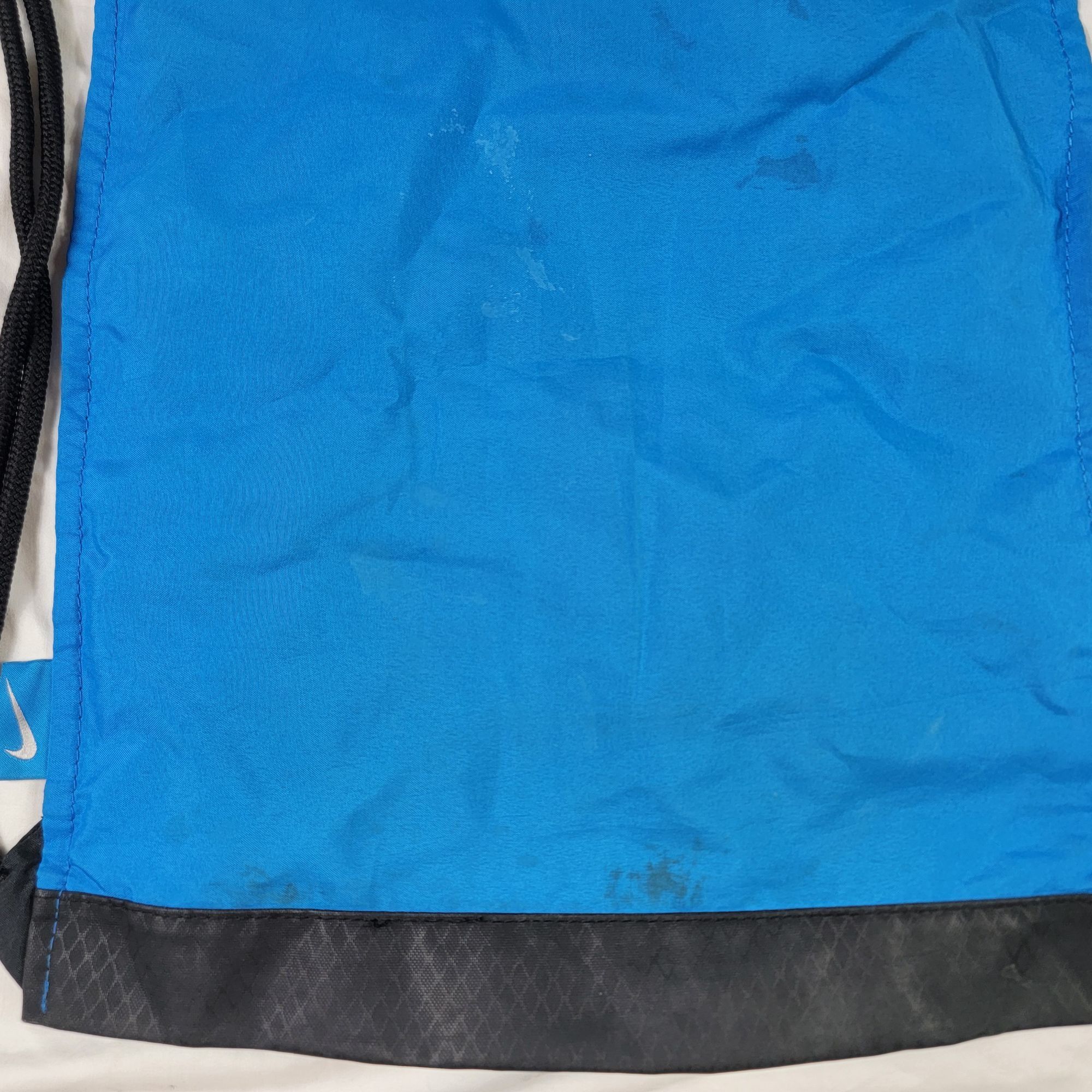 Nike Nike Vapor Blue Black Drawstring Cinch Backpack Bag Training Size ONE SIZE - 10 Thumbnail