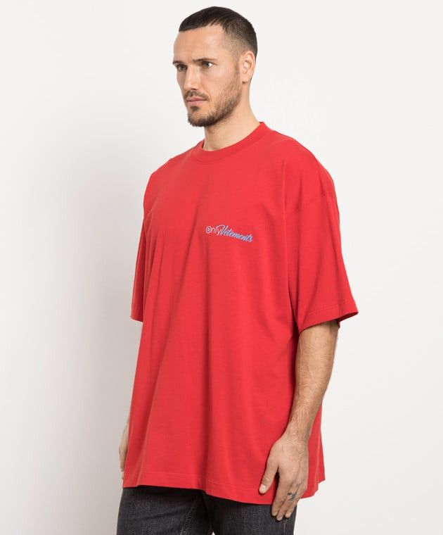 Vetements Vetements Oversized OnlyVetements Red T-Shirt Size US XS / EU 42 / 0 - 11 Thumbnail