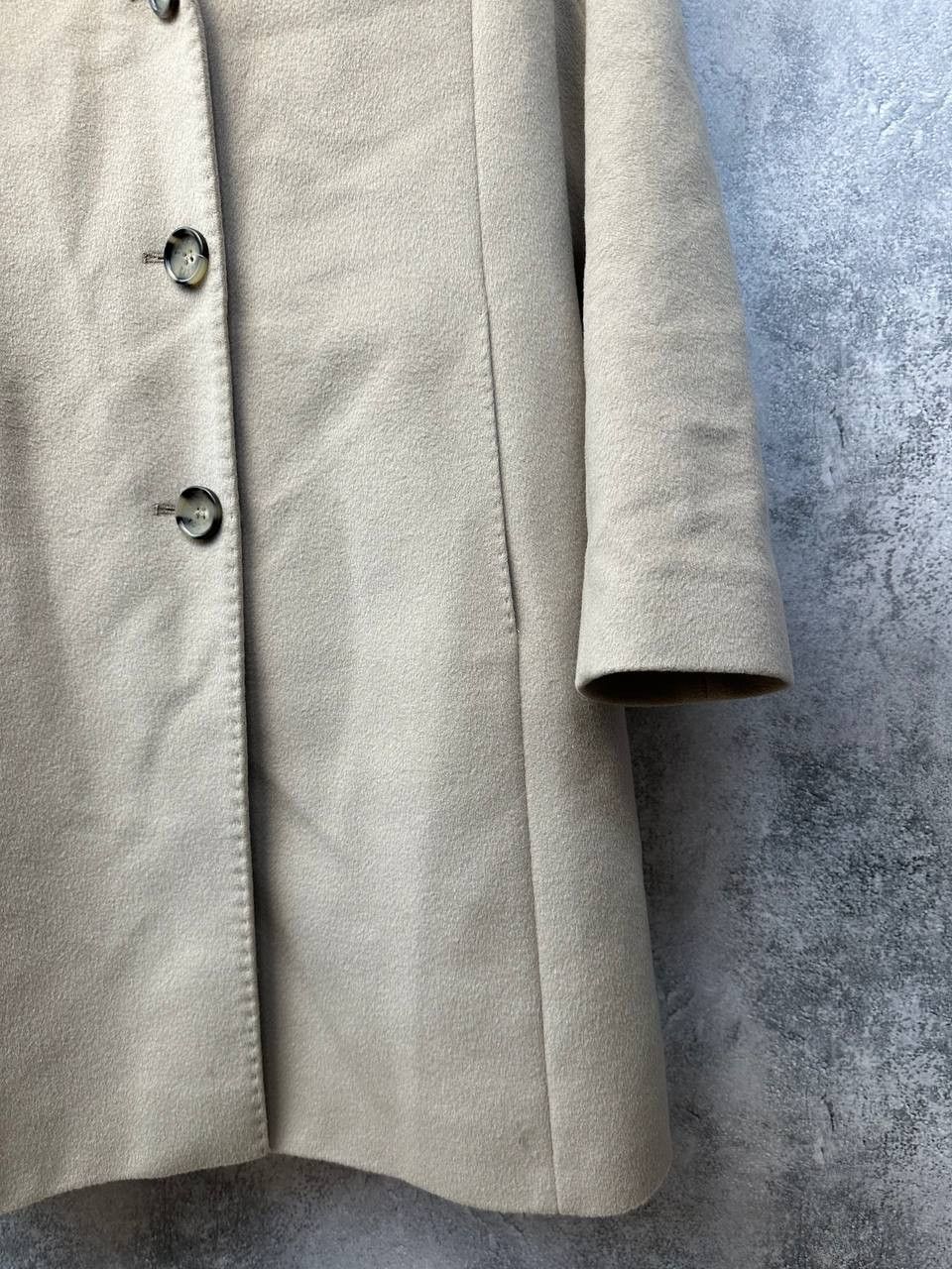 Cinzia Rocca Cinzia Rocca Beige Wool Coat with Removable Puffer Lining Size M / US 6-8 / IT 42-44 - 9 Thumbnail