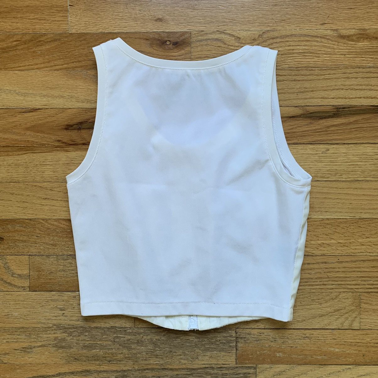 Prada FW1994 Zippered Corset Top Size L / US 10 / IT 46 - 5 Thumbnail