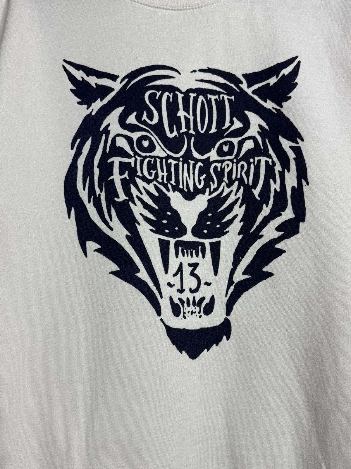 Schott Vintage Schott NYC Fighting Spirit sweatshirt size M Size US M / EU 48-50 / 2 - 3 Thumbnail