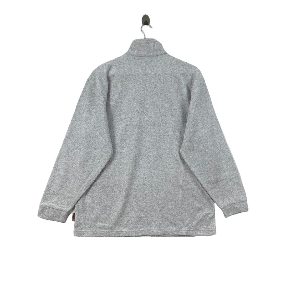 Vintage Vintage 90s BEAR SURF BOARD Half Zipper Sherpa Fleece Grey Size US L / EU 52-54 / 3 - 4 Thumbnail
