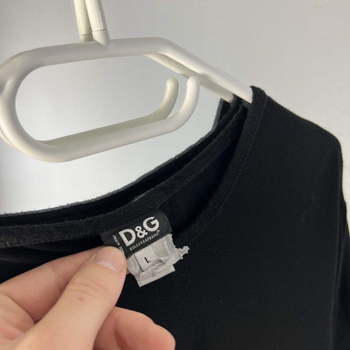Dolce & Gabbana Dolce & Gabbana Big Logo Luxury Y2K T-Shirt Size US L / EU 52-54 / 3 - 4 Thumbnail