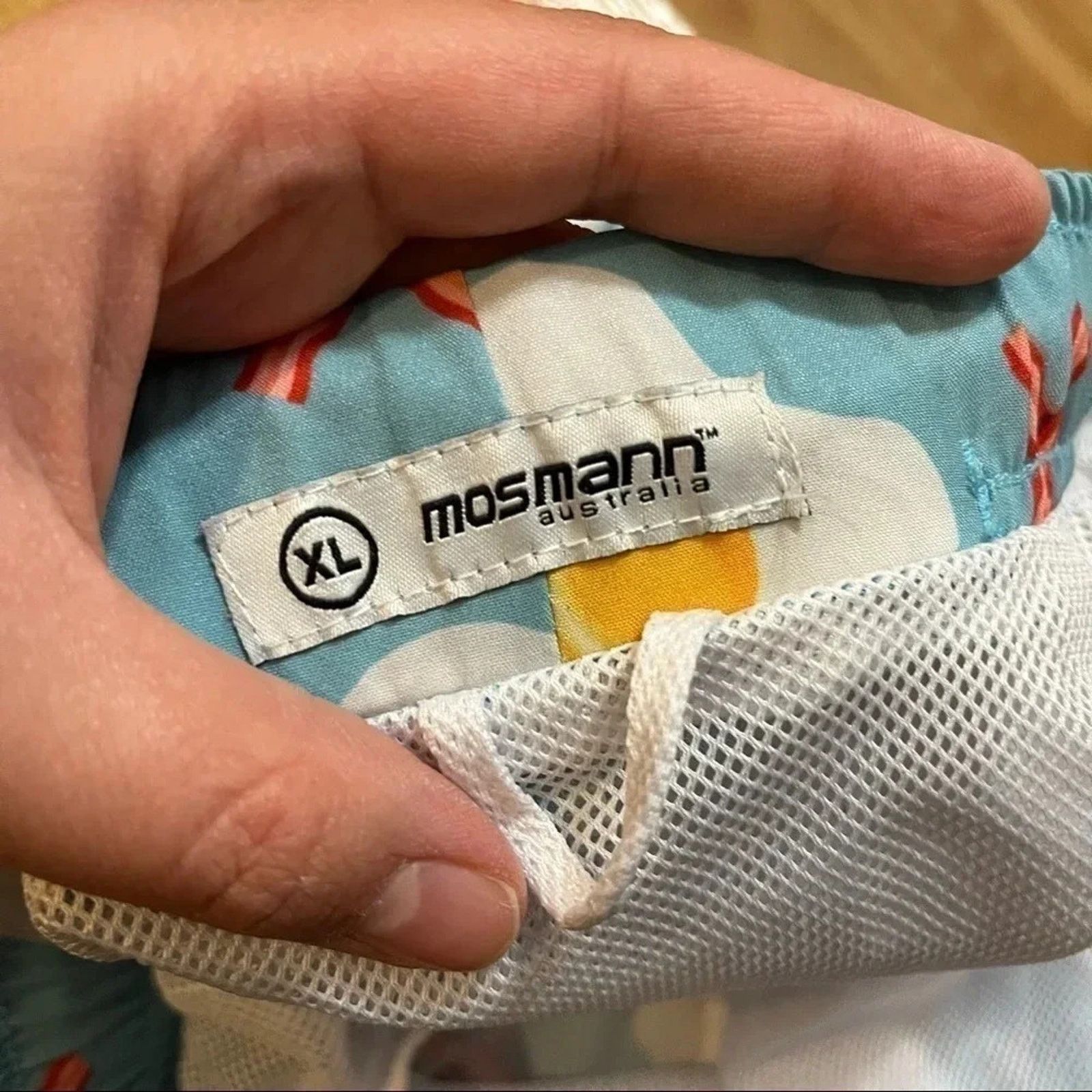 Other Mosmann Australia Blue Bacon Eggs Swim Trunks Sz XL Lined Size US 34 / EU 50 - 2 Thumbnail