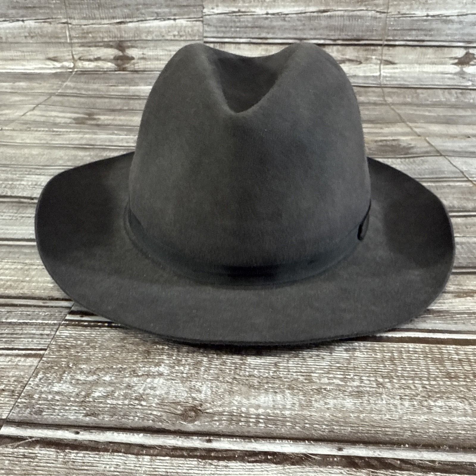 Other Christys London Fedora Felt Hat size 7 1/8 Color Grey Hand M Size ONE SIZE - 2 Thumbnail