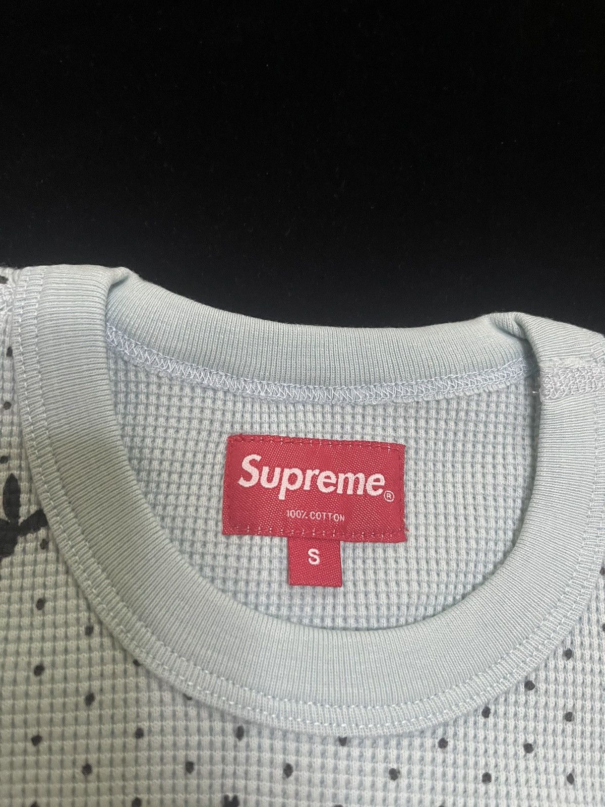 Playboy × Supreme Supreme playboy waffle thermal crewneck crew Size US S / EU 44-46 / 1 - 5 Thumbnail