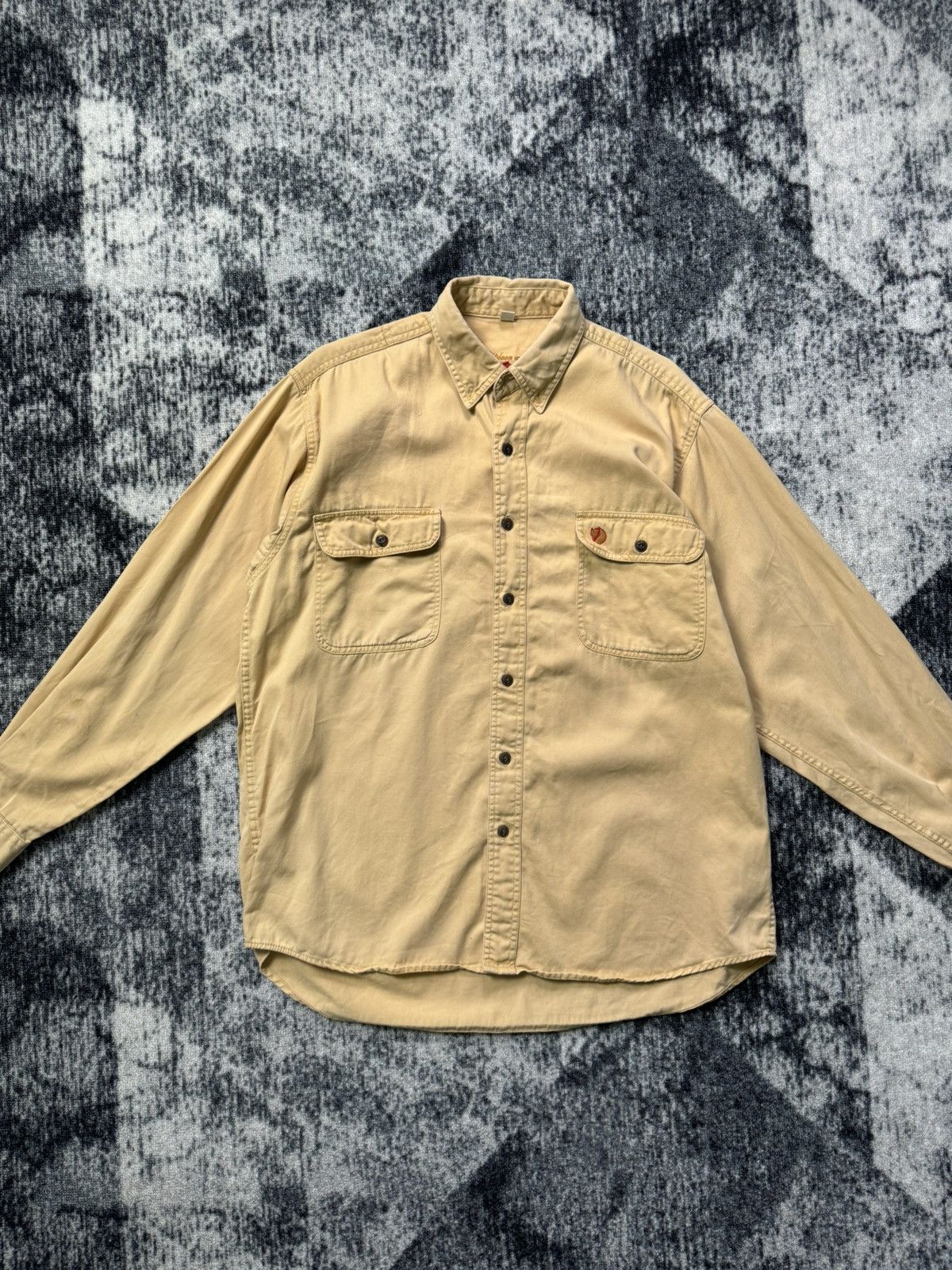 Fjallraven × Vintage Vintage Fjallraven Shirt Button Ups Outdoor life Dense Y2K Size US M / EU 48-50 / 2 - 2 Thumbnail