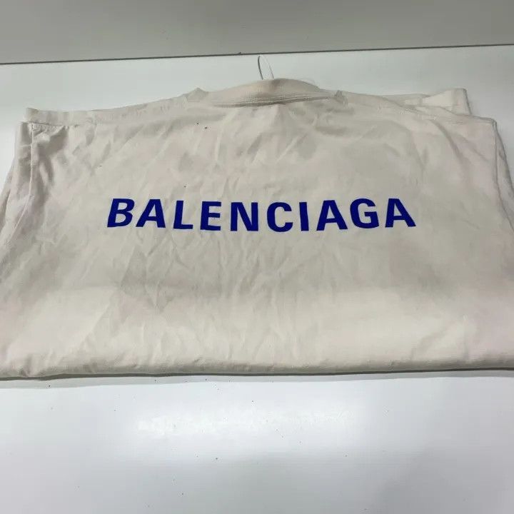 Balenciaga Balenciaga Balenciaga Logo Print Short Sleeve TShirt -2507 Size US S / EU 44-46 / 1 - 8 Thumbnail