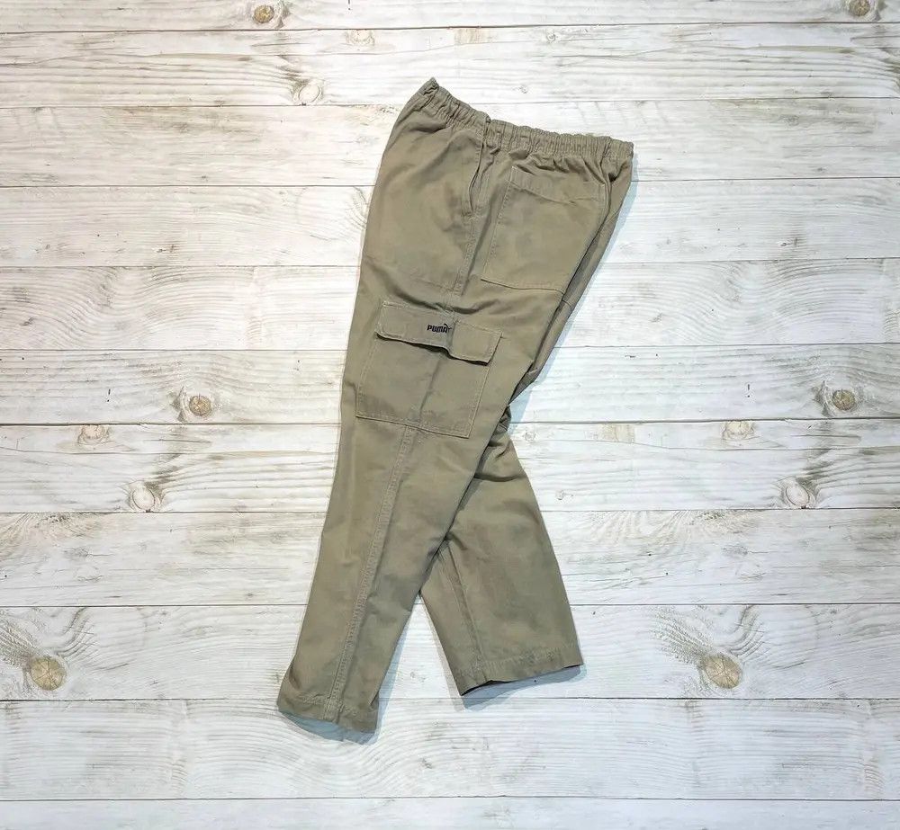 Puma Vintage Puma Cargo Pants Baggy 90s Army Military Size US 32 / EU 48 - 1 Thumbnail