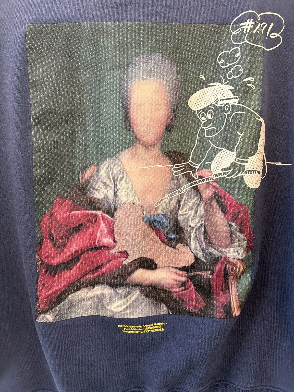 Off-White Rare Off-White “Incompiuto” sweatshirt FW19/20 Size US M / EU 48-50 / 2 - 3 Thumbnail