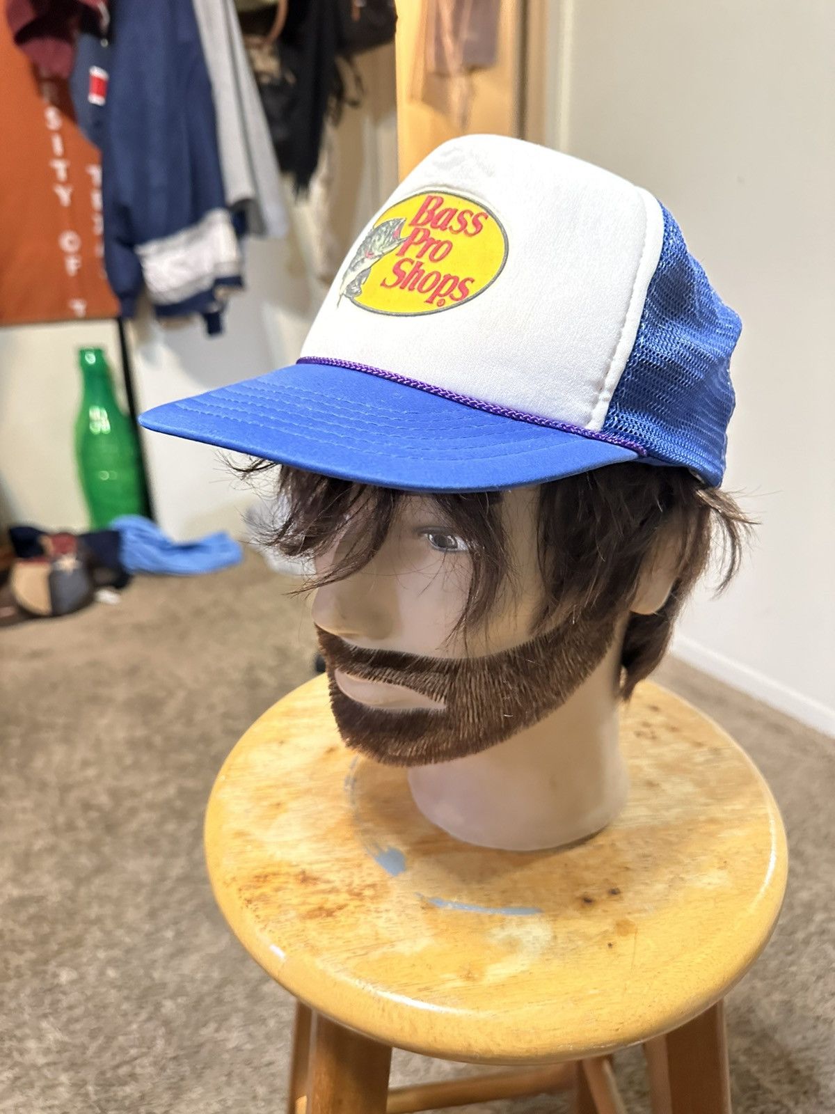 Bass Pro Shops Vintage Bass Pro Shops “triple blue” hat 00s Size ONE SIZE - 6 Thumbnail