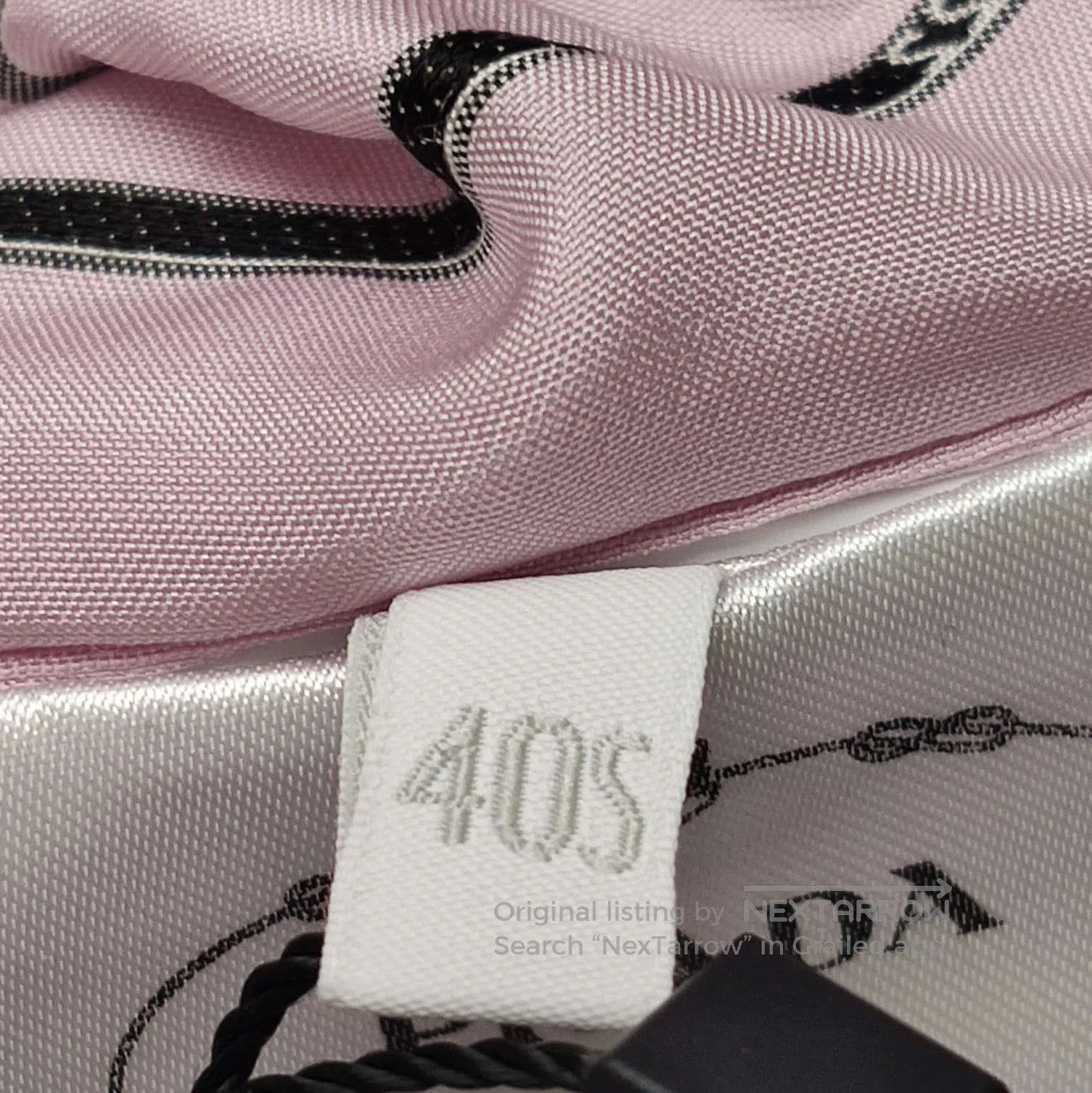 Prada Prada Striped Silk Long. Size L / US 10 / IT 46 - 4 Thumbnail