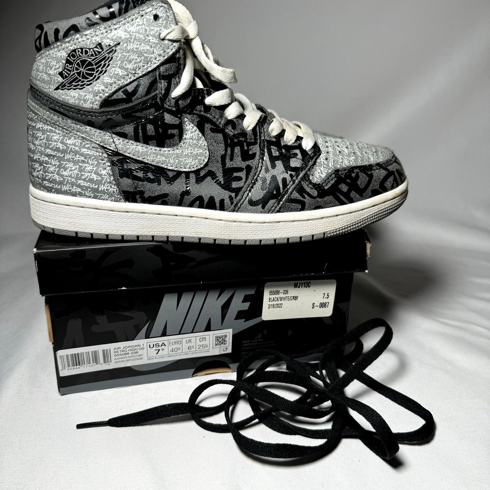 Jordan Brand × Nike Size 7.5 - Nike Air Jordan 1 High OG Rebellionaire Shoes Size US 7.5 / EU 40-41 - 1 Thumbnail