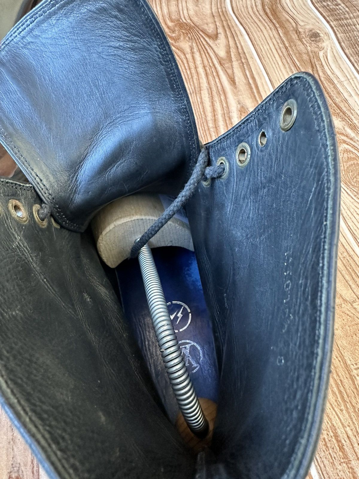 Fragment Design × Louis Vuitton Louis Vuitton X Fragment Black Ice Leather boots Size US 9 / EU 42 - 12 Thumbnail