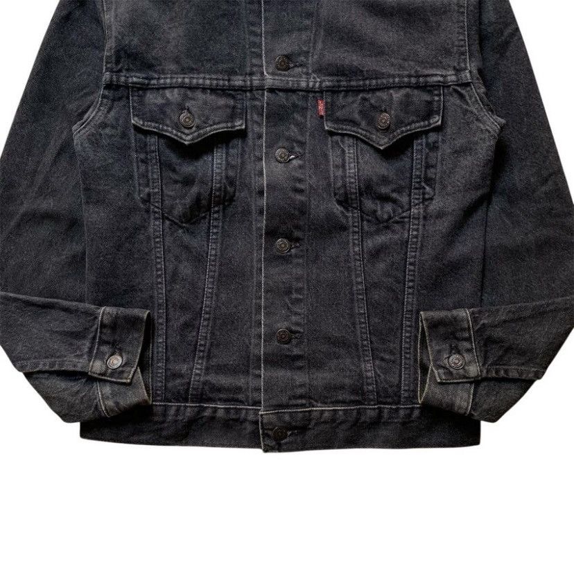 Levi's VINTAGE 90s LEVI’S DENIM JACKET BLACK WASH Size US M / EU 48-50 / 2 - 4 Thumbnail
