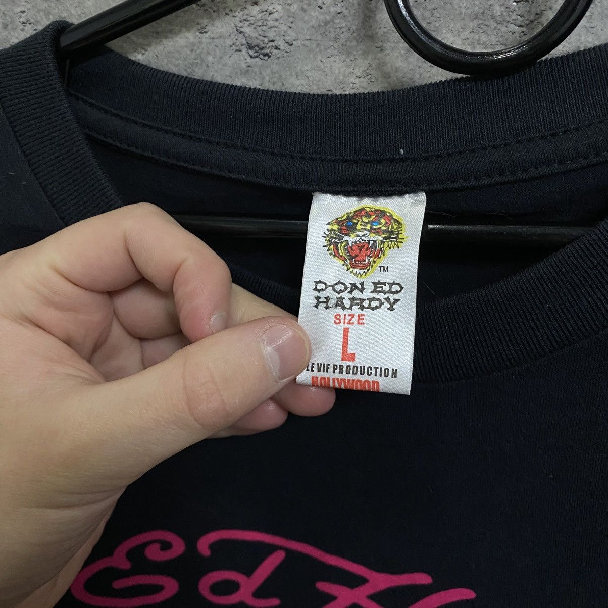 Ed Hardy Ed Hardy T-Shirt By Christian Audigier Big Logo Tee Size US L / EU 52-54 / 3 - 10 Thumbnail