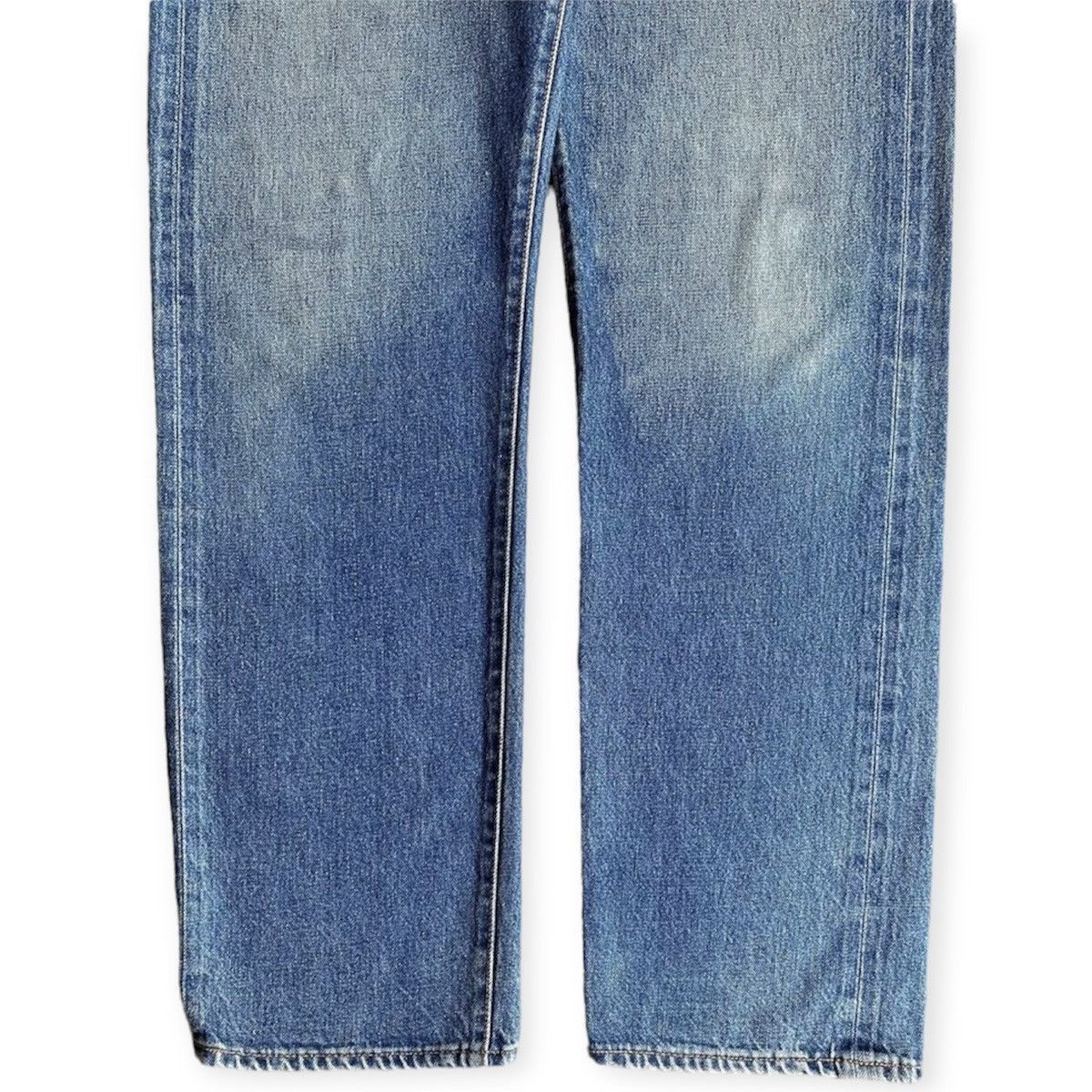 Levi's Vintage 90s Levis 501 Big E Selvedge Redline 555 Denim 31 Size US 31 - 7 Thumbnail