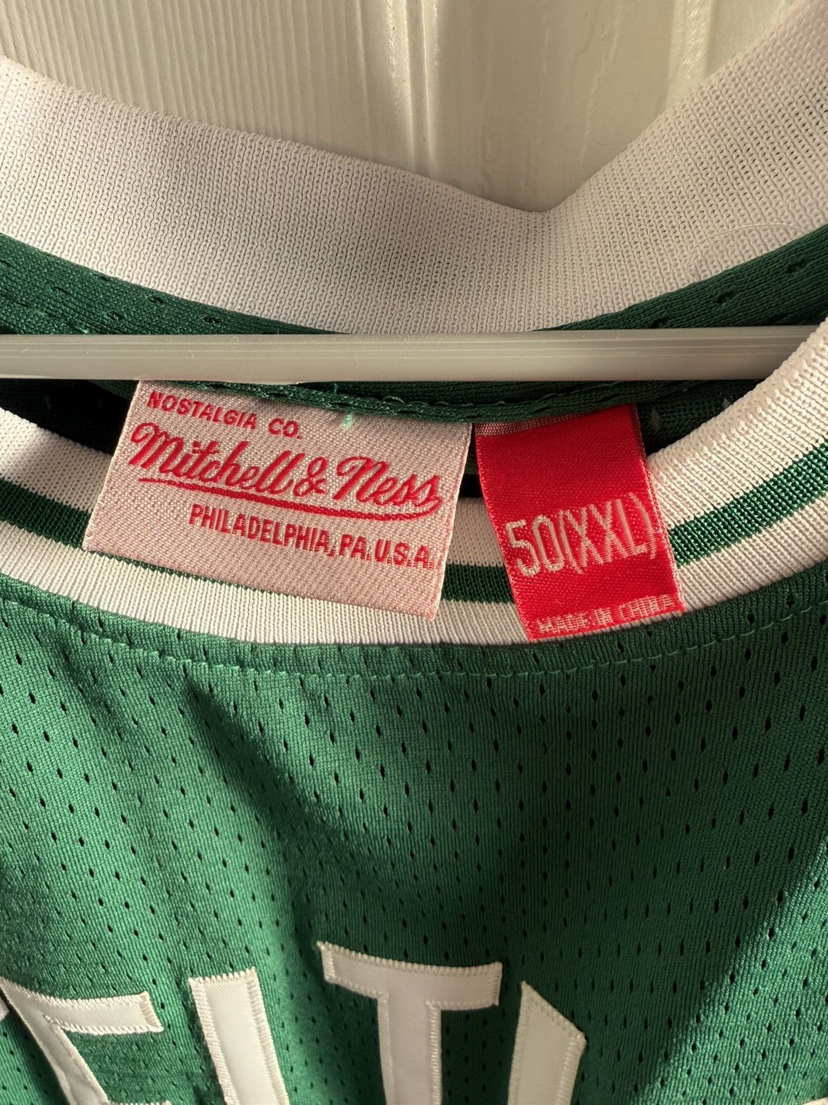 NBA Larry Bird #33 Boston Celtics Mitchell & Ness Jersey Size US XXL / EU 58 / 5 - 3 Thumbnail