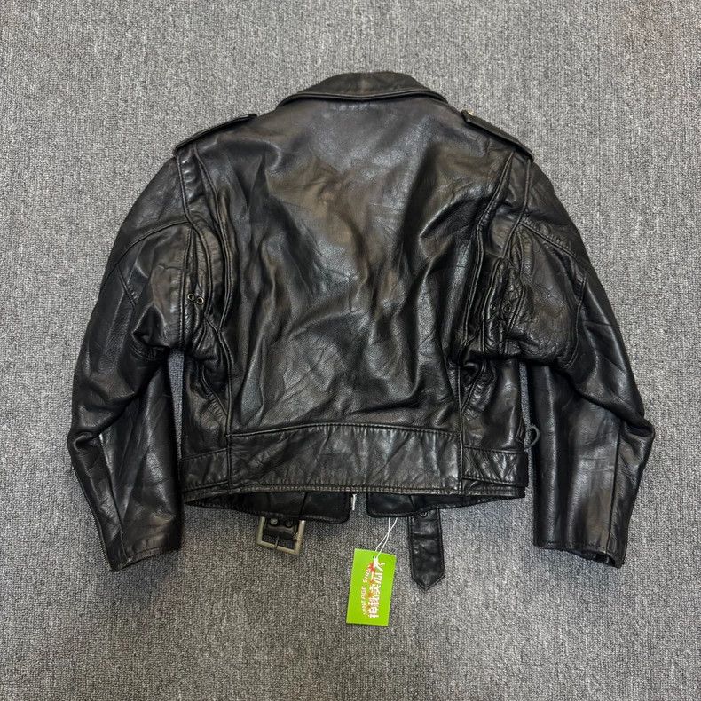 Schott Schott Motorcycle leather jacket Size US L / EU 52-54 / 3 - 2 Thumbnail