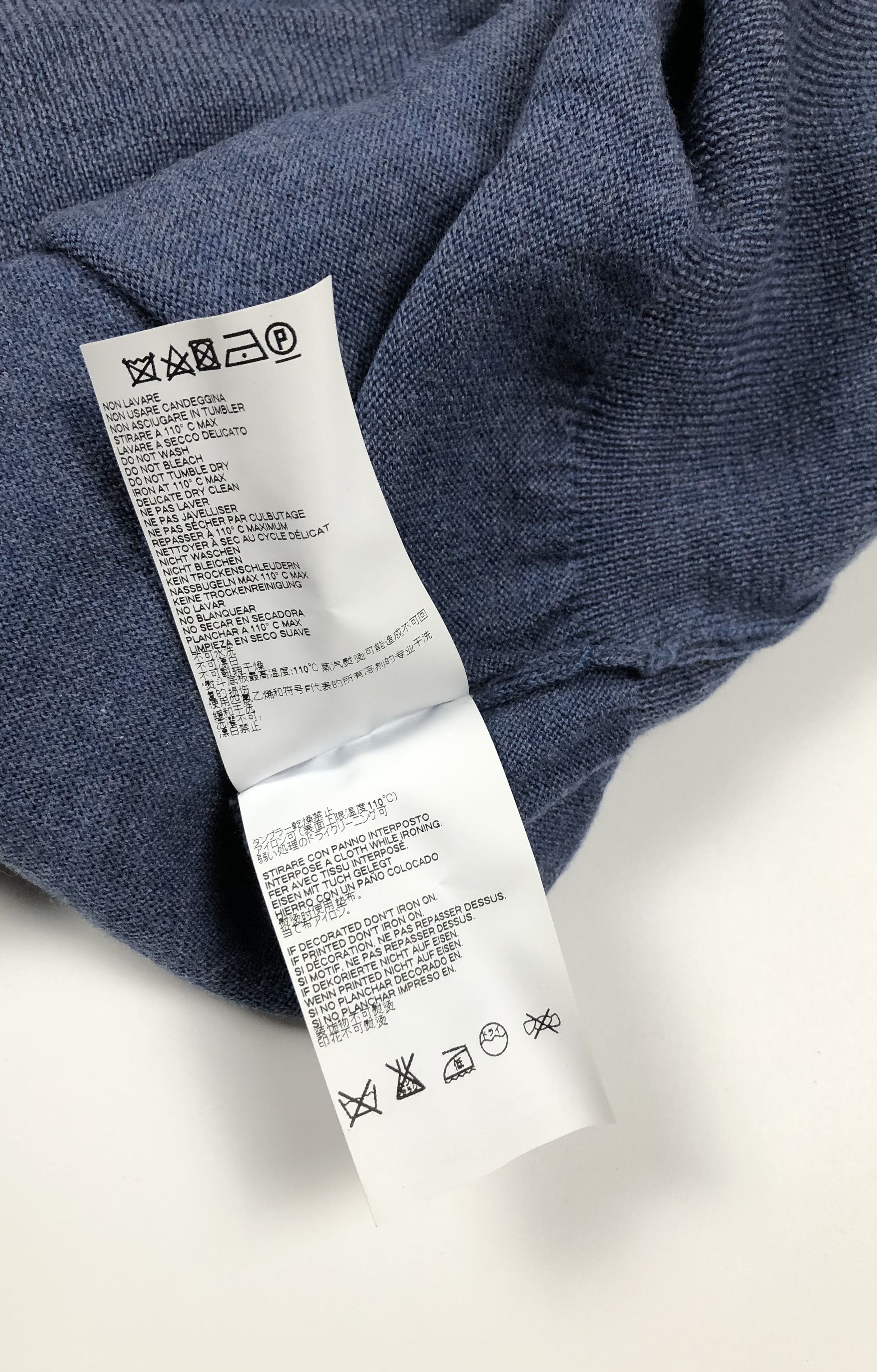 Vivienne Westwood Vivienne Westwood V-Neck Wool Jumper Size US L / EU 52-54 / 3 - 6 Thumbnail