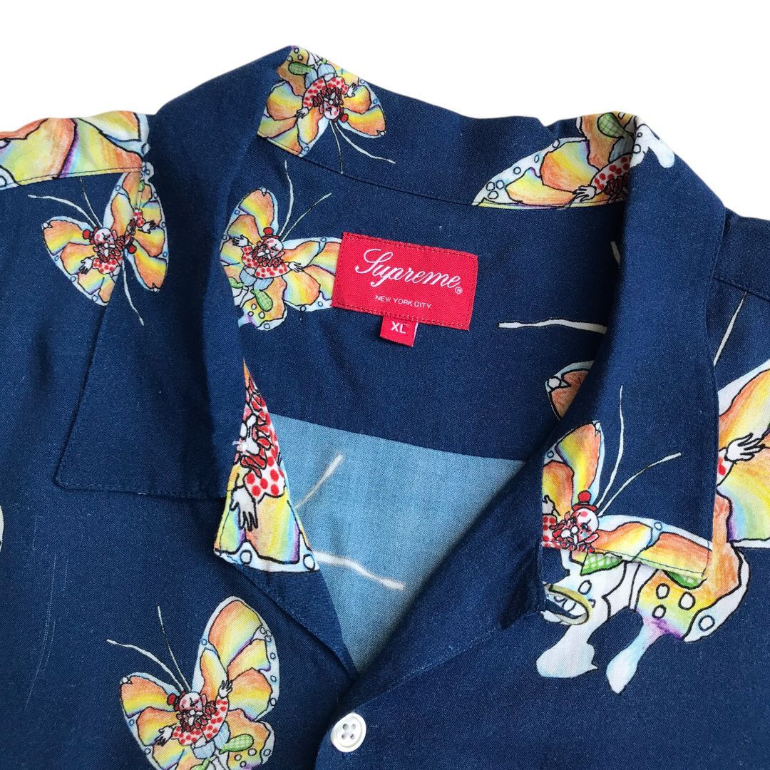 Supreme Supreme Gonz Butterfly Rayon Shirt Size US XL / EU 56 / 4 - 2 Thumbnail