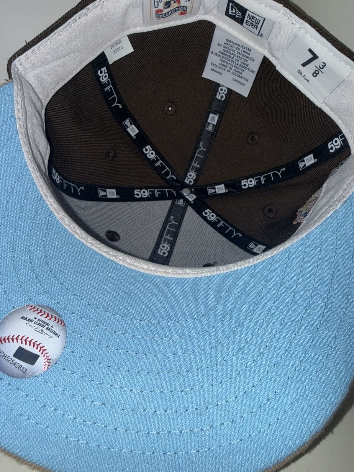 New Era Myfitteds LA Dodgers Size 7 3/8 USSOP INSPIRED Fitted Hat Size ONE SIZE - 3 Thumbnail